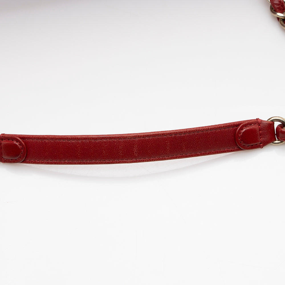 Chanel Lambskin Flap CC Shoulder Bag