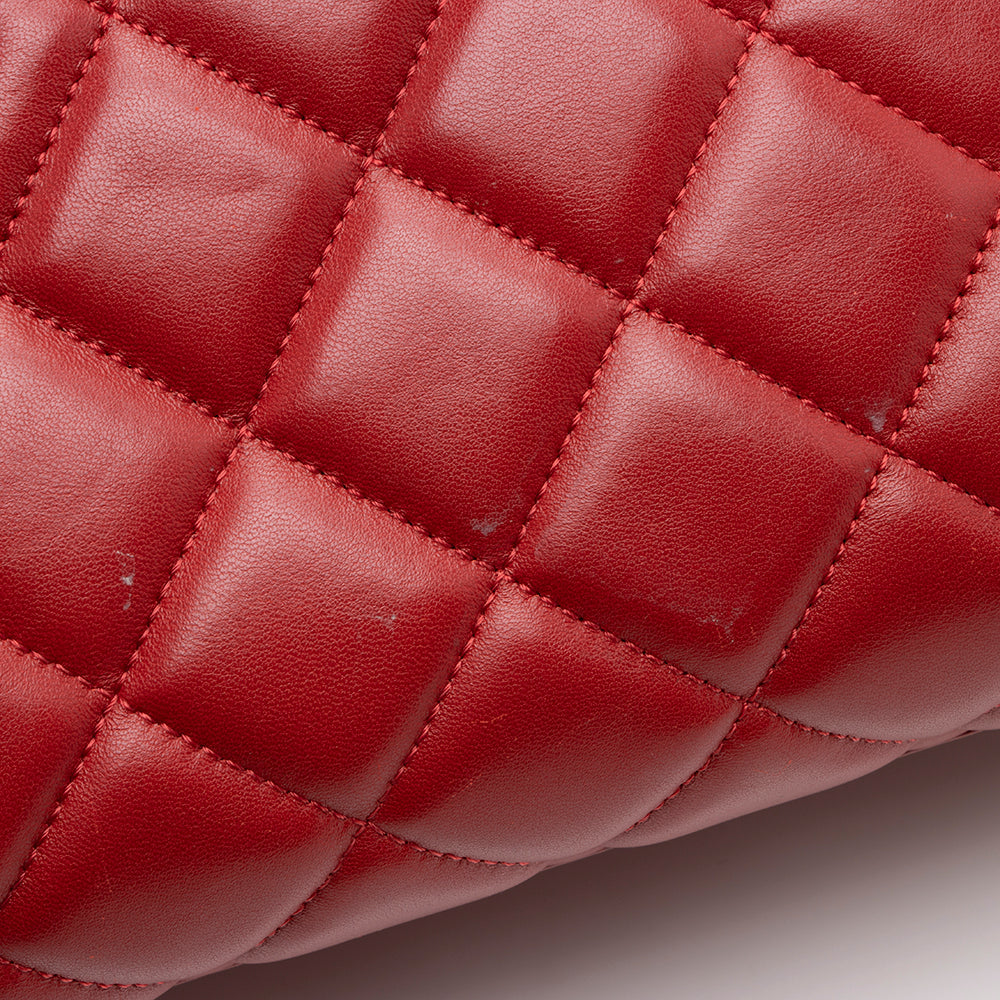 Chanel Lambskin Flap CC Shoulder Bag