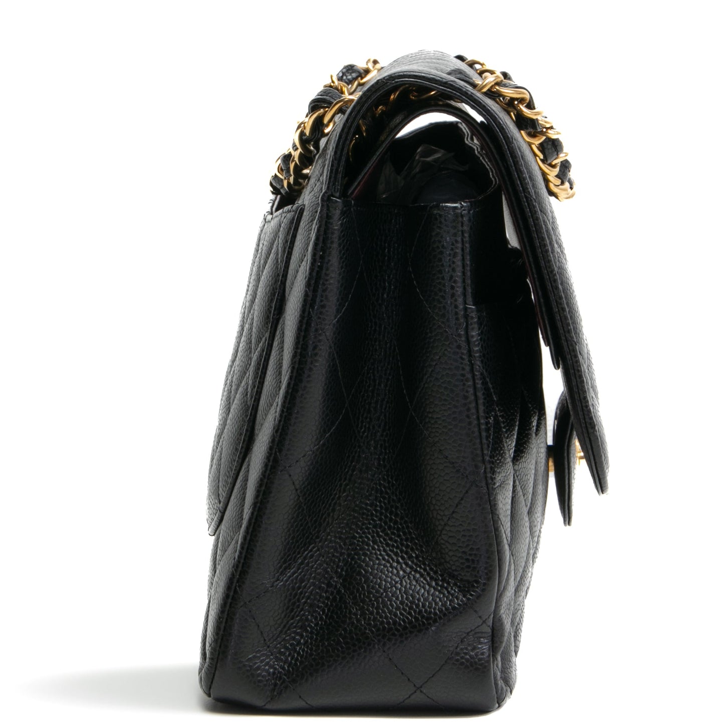 CHANEL Jumbo Double Flap -  Black