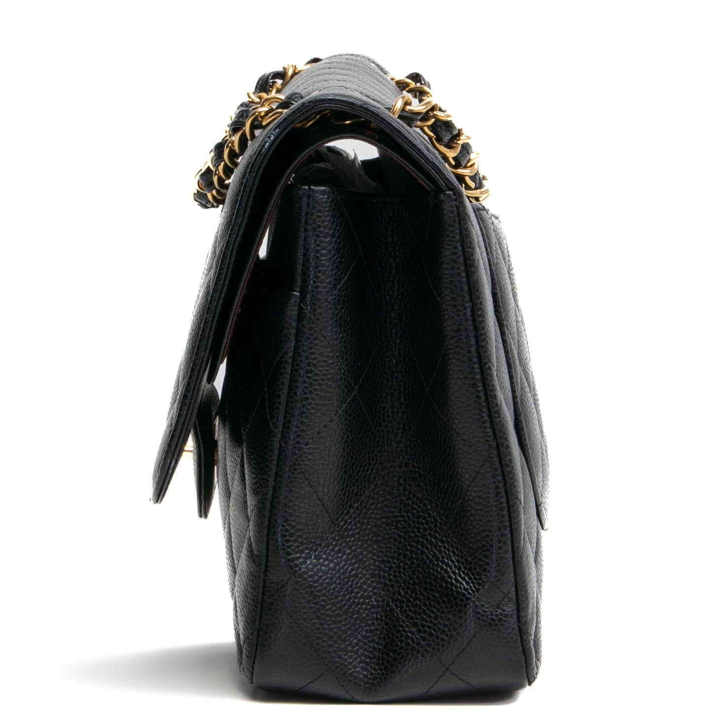 CHANEL Jumbo Double Flap -  Black