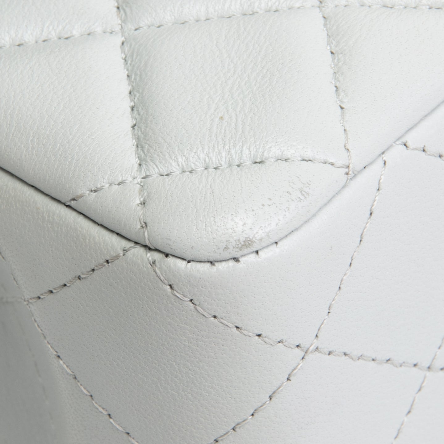 CHANEL Rectangular Mini Flap - Greyish Blue