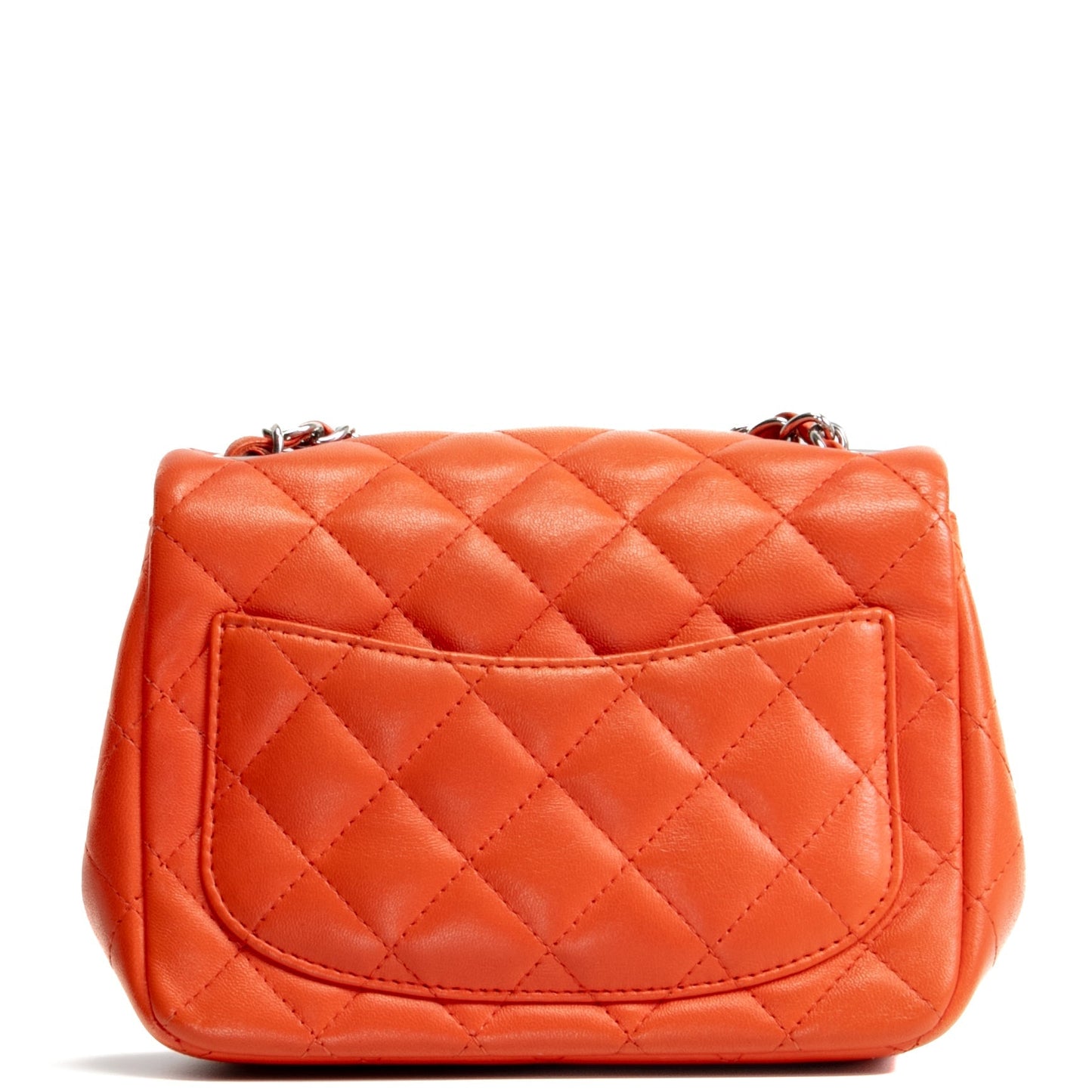 CHANEL Square Mini Flap - Orange