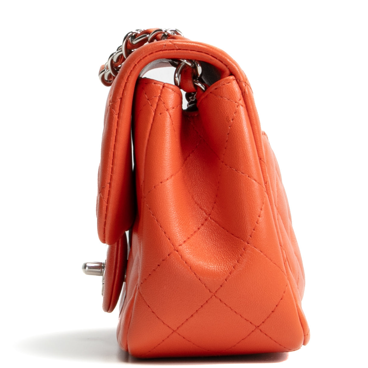 CHANEL Square Mini Flap - Orange