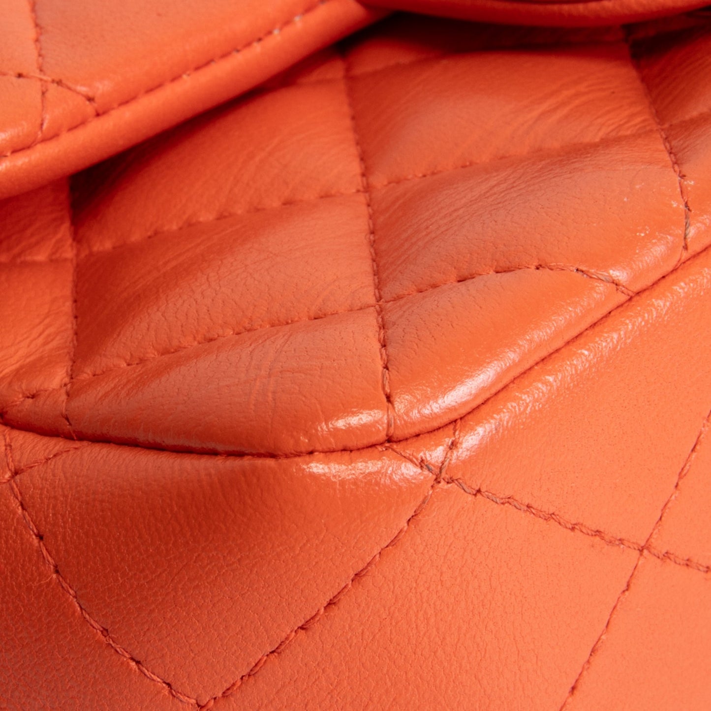 CHANEL Square Mini Flap - Orange