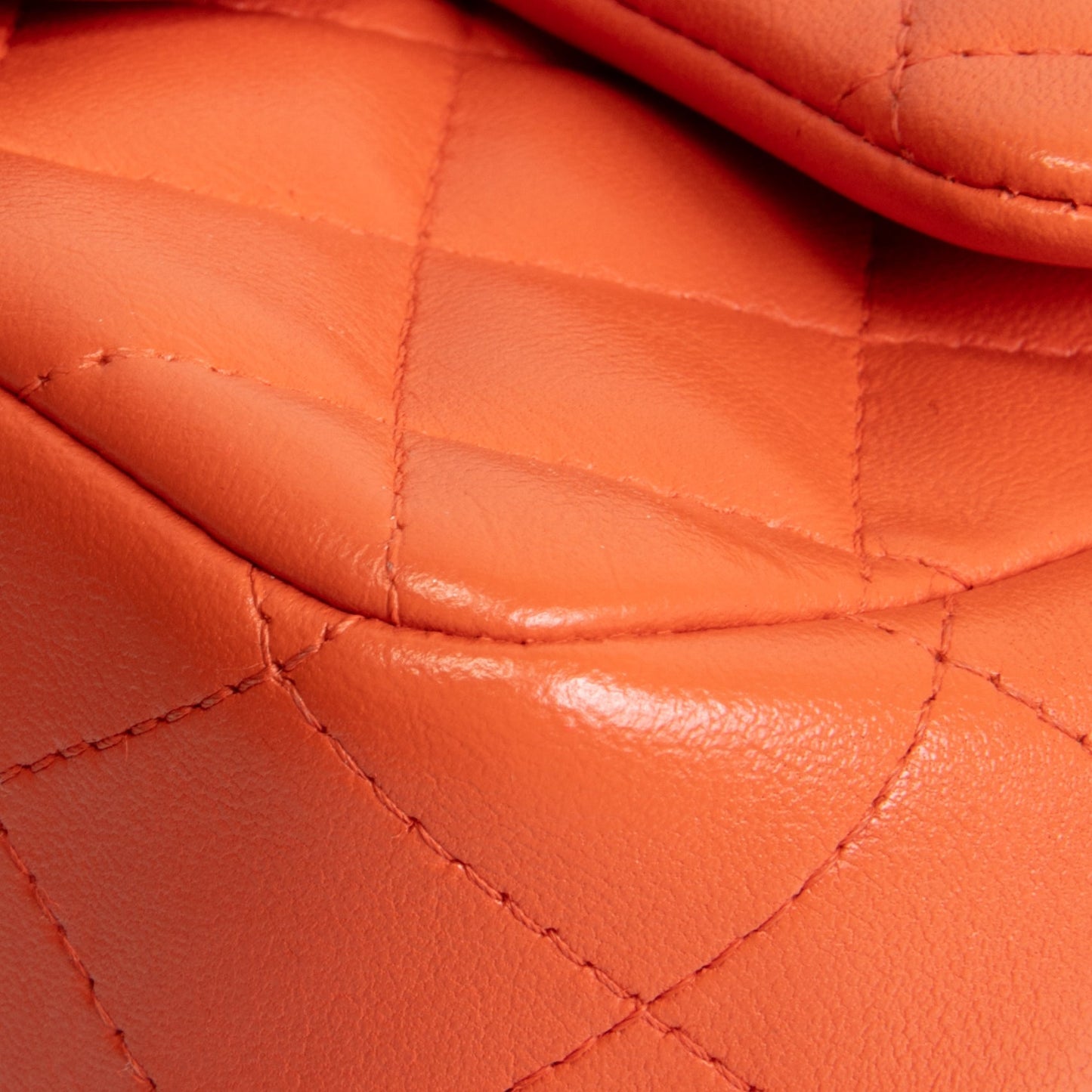 CHANEL Square Mini Flap - Orange