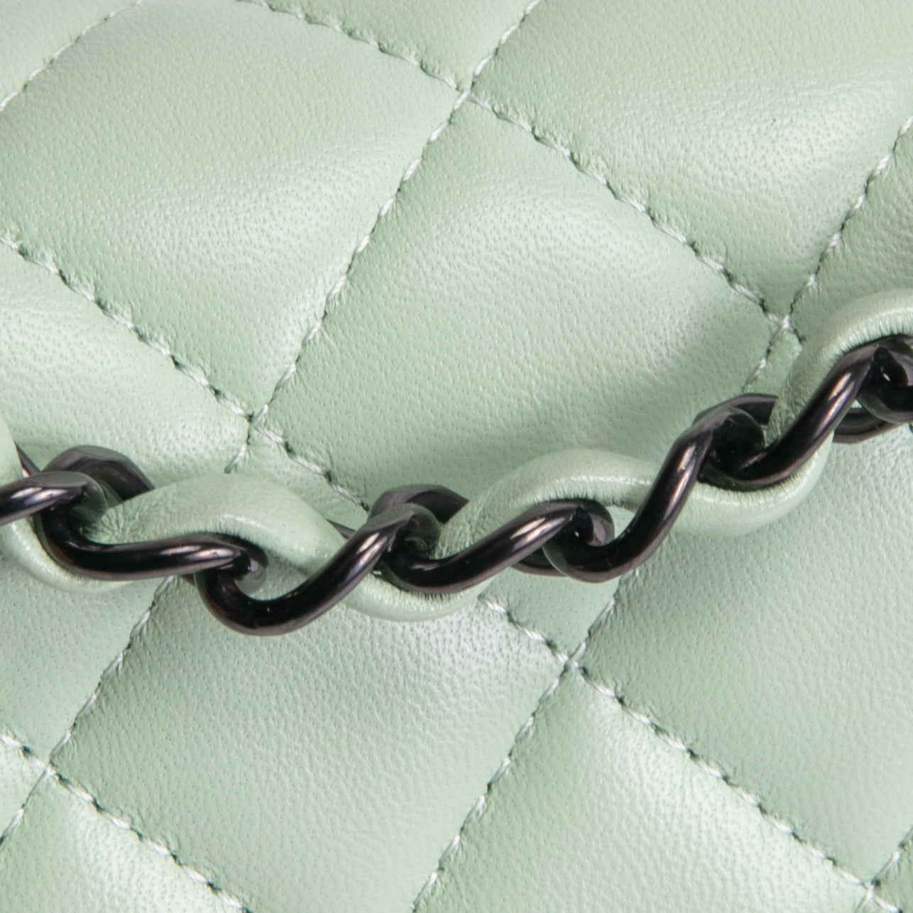 CHANEL Rectangular Mini Flap Bag - Matcha Green