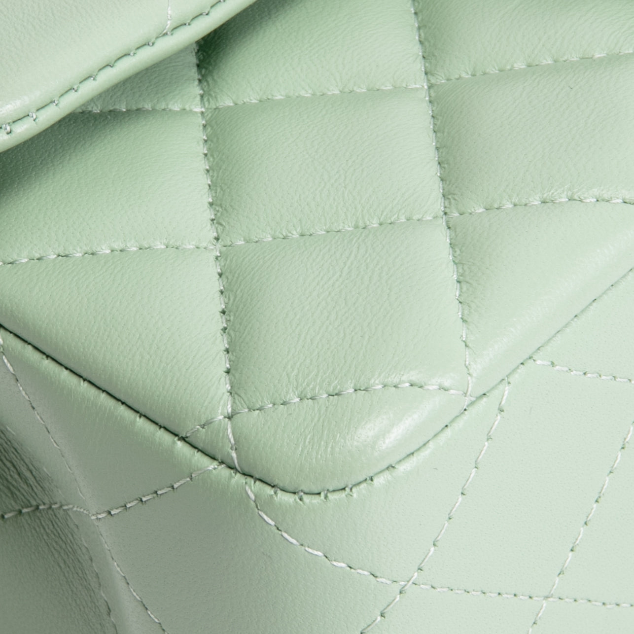 CHANEL Rectangular Mini Flap Bag - Matcha Green