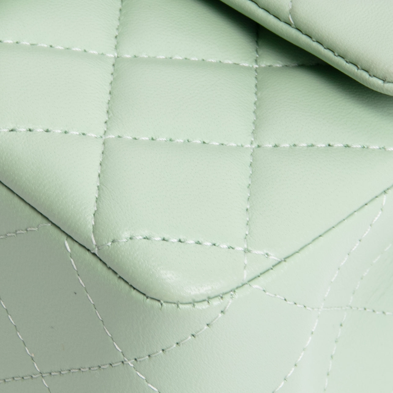 CHANEL Rectangular Mini Flap Bag - Matcha Green