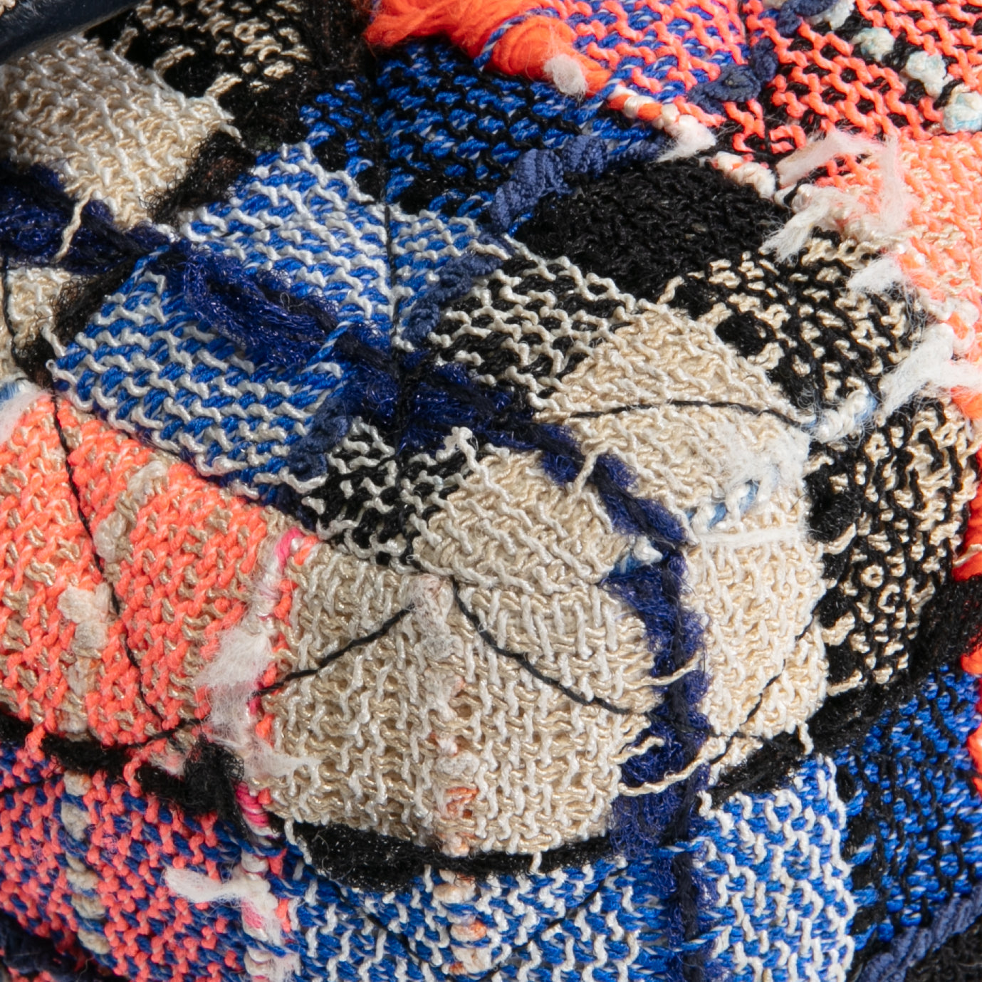 CHANEL Tweed Rectangular Mini Single Flap Bag - Cream Multicolor