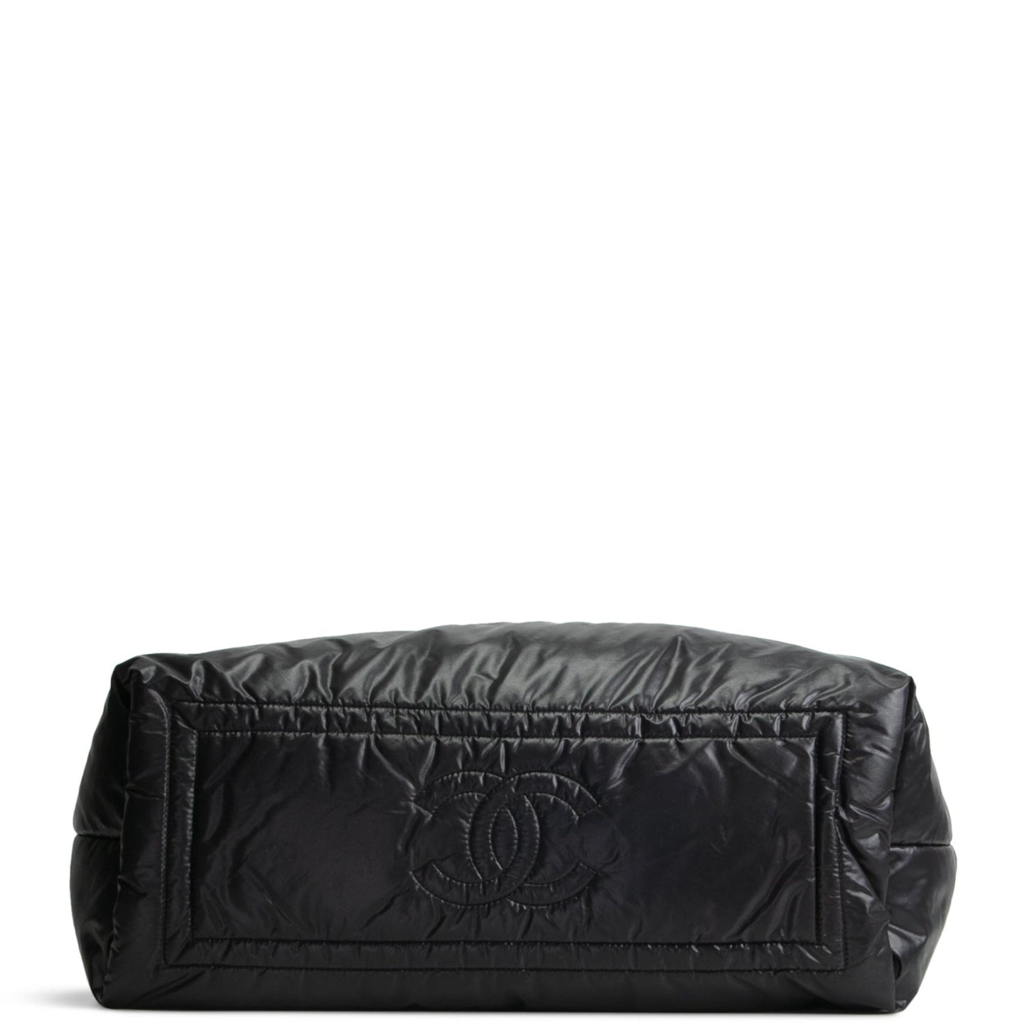 CHANEL CoCo Cocoon Reversible Tote Nylon Medium- Black