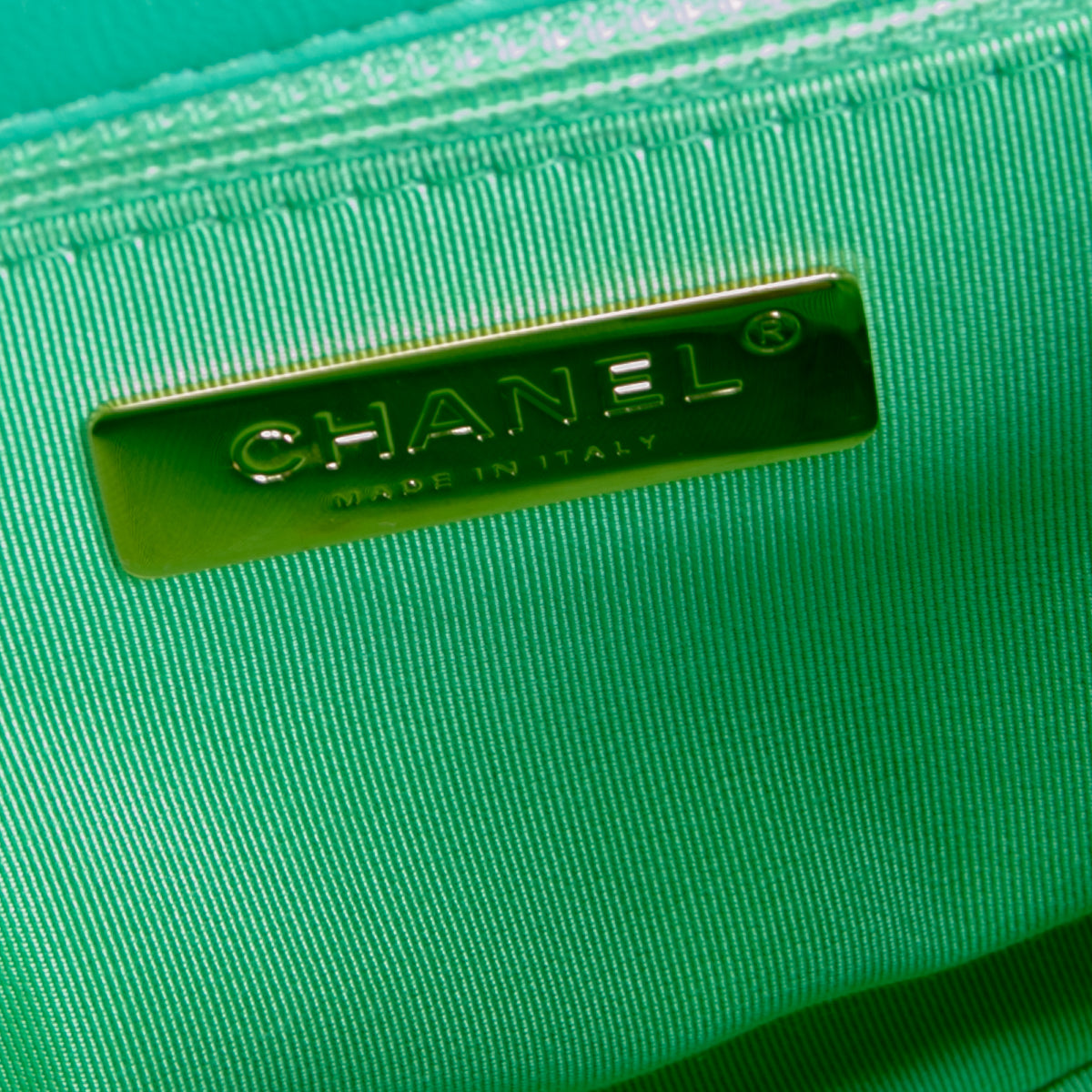 CHANEL 19 Quilted Flap Medium- Light Green