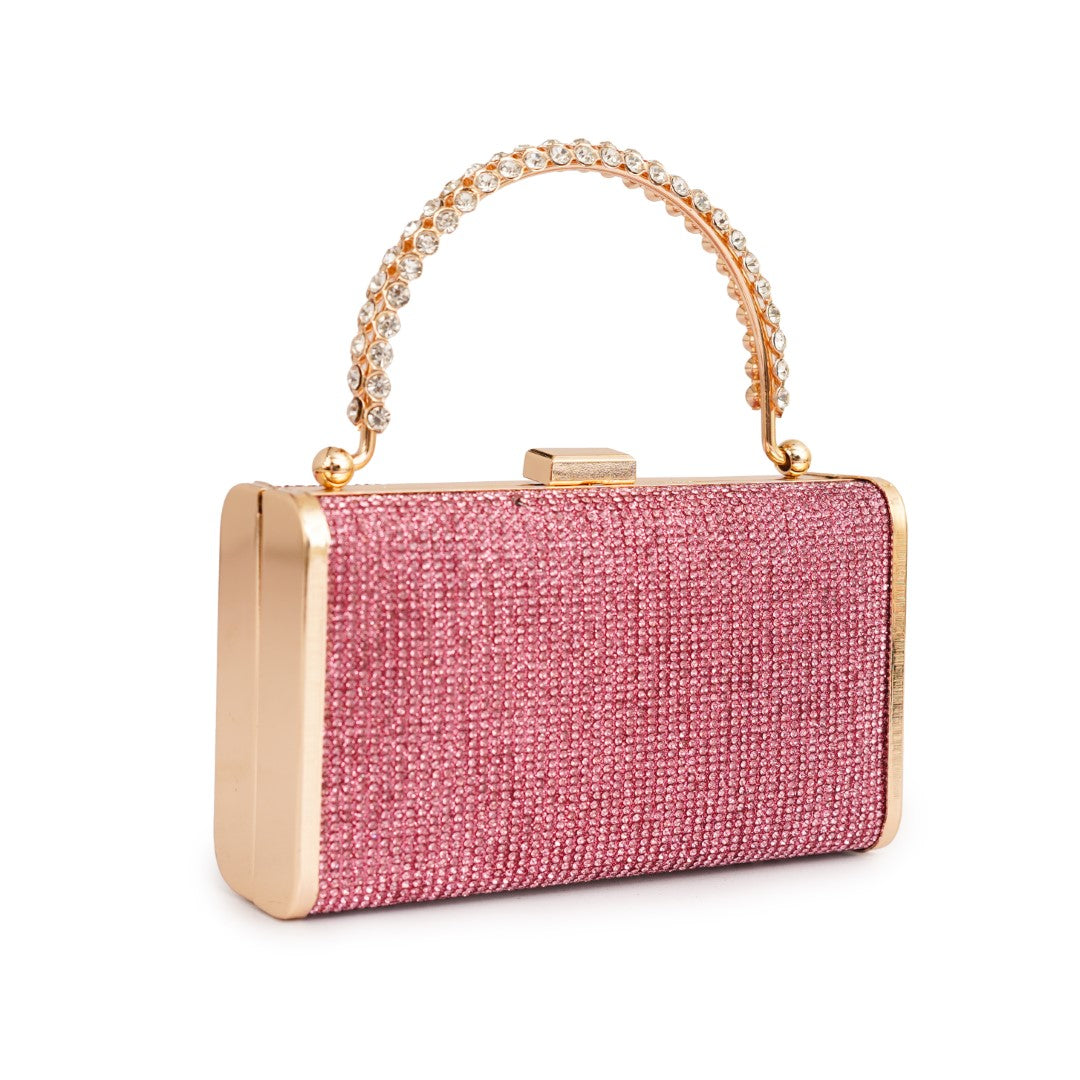 Golden Bridal Clutch