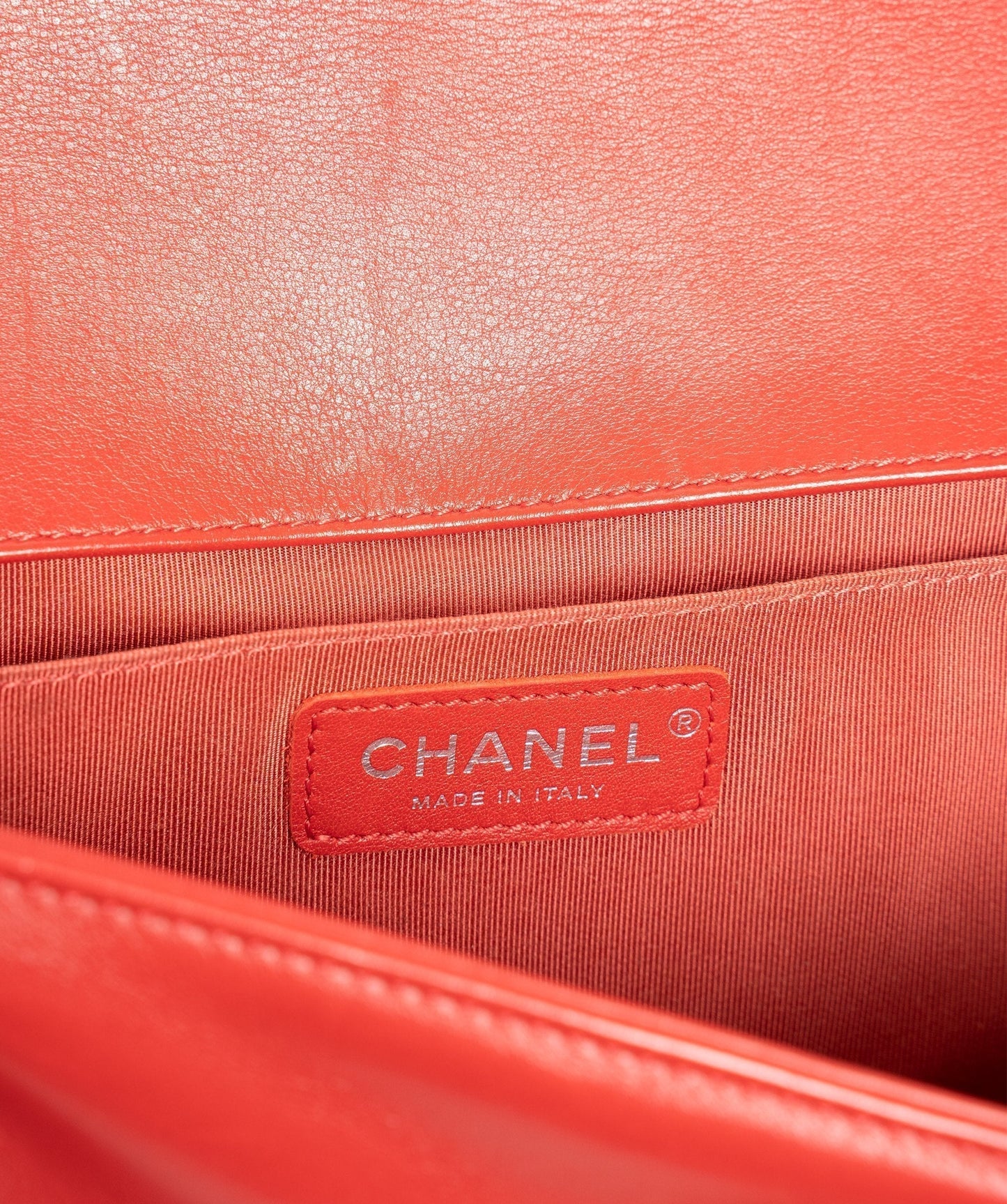 Chanel Red New Medium Boy Bag - ADL1302 - Cap N Wrap