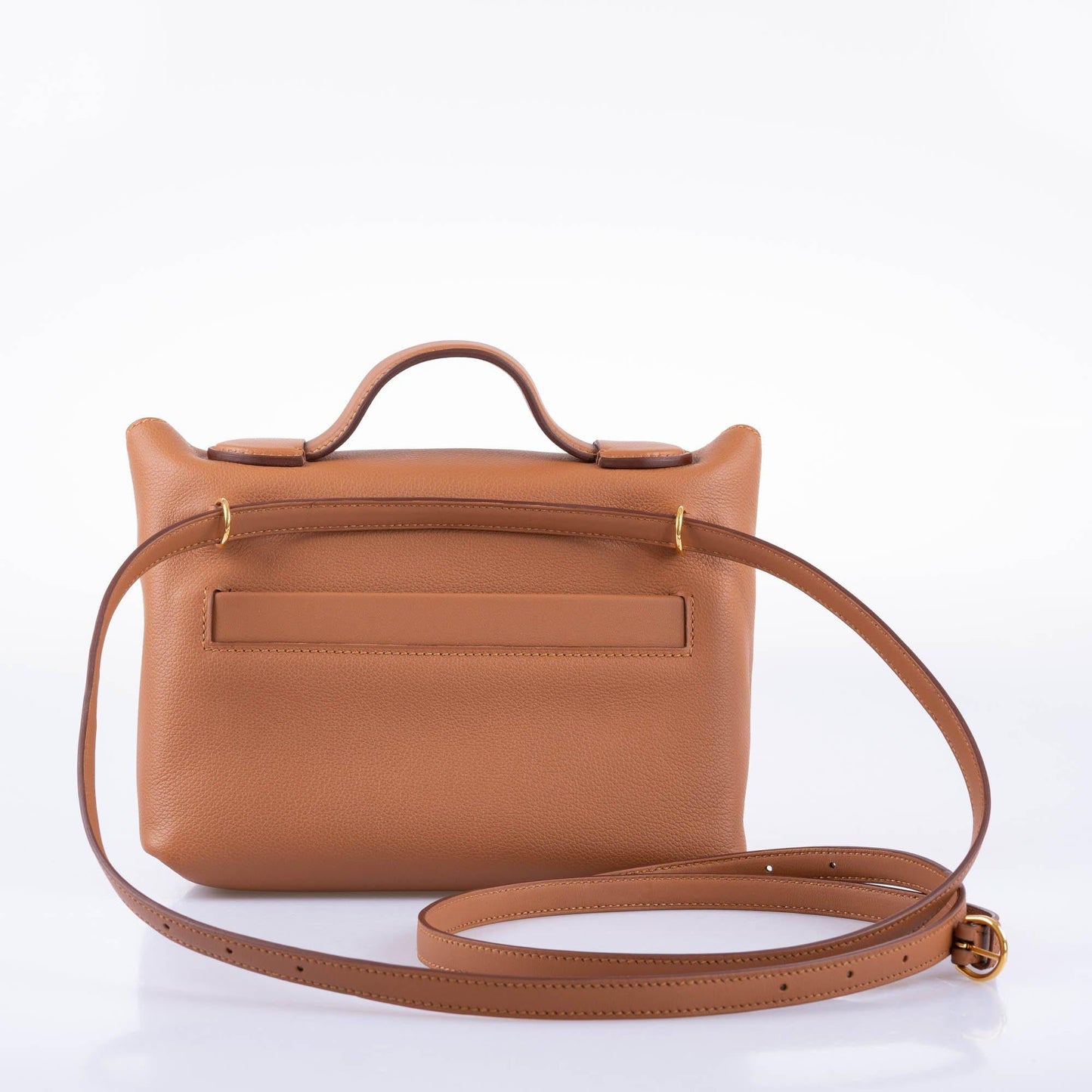 Hermes 24/24 21 Gold Evercolor and Swift Leather Gold Hardware