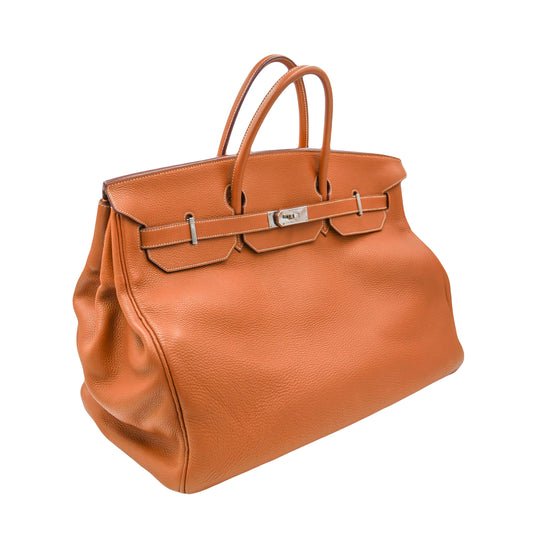 Hermès 50cm Birkin Gold Togo Palladium Hardware
