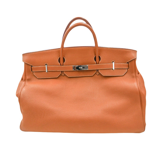 Hermès 50cm Birkin Gold Togo Palladium Hardware