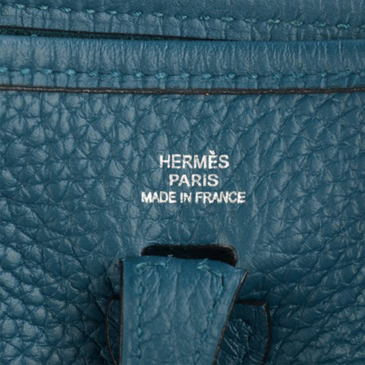 Hermès | Clemence Evelyne III in Colvert Turquoise | PM