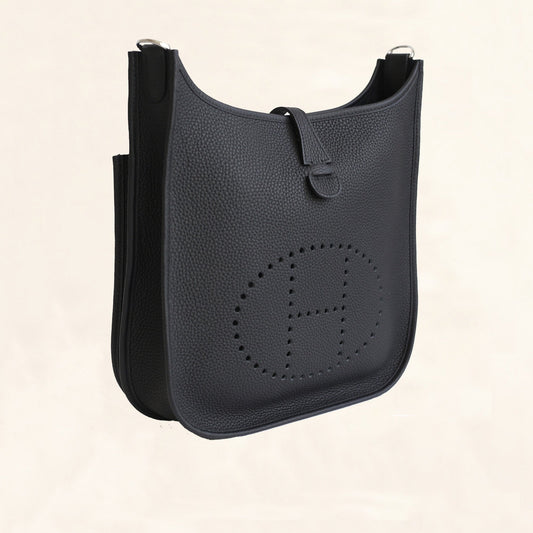 Hermes Evelyne III PM Black Clemence