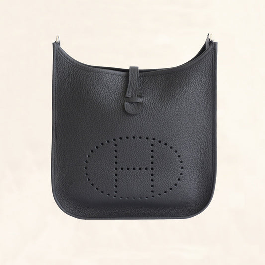 Hermes Evelyne III PM Black Clemence