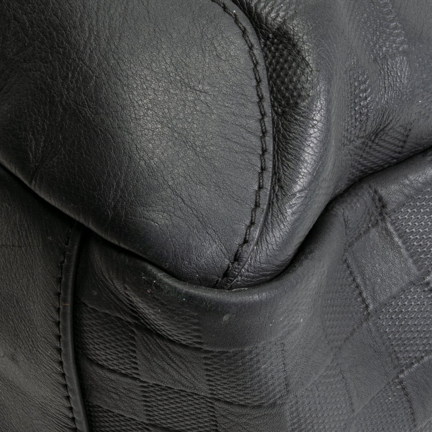 LOUIS VUITTON Damier Infini Avenue Backpack - Black OUTLET FINAL SALE