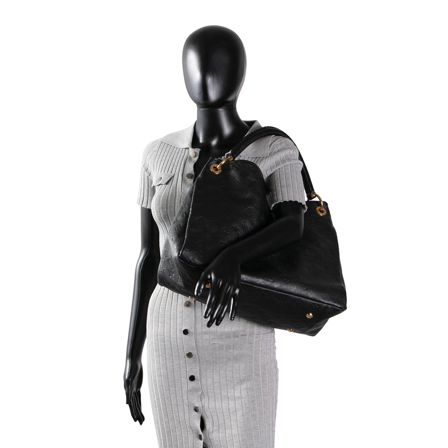 LOUIS VUITTON Artsy MM Empreinte- Black