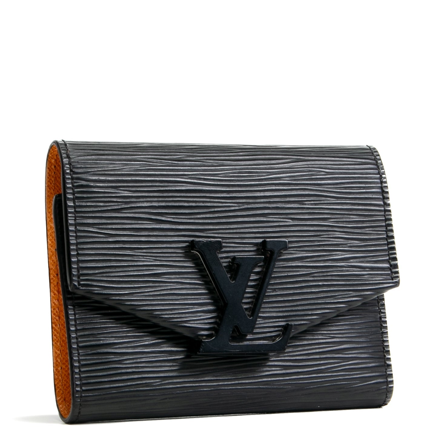 LOUIS VUITTON Epi Grenelle Compact Wallet - Black