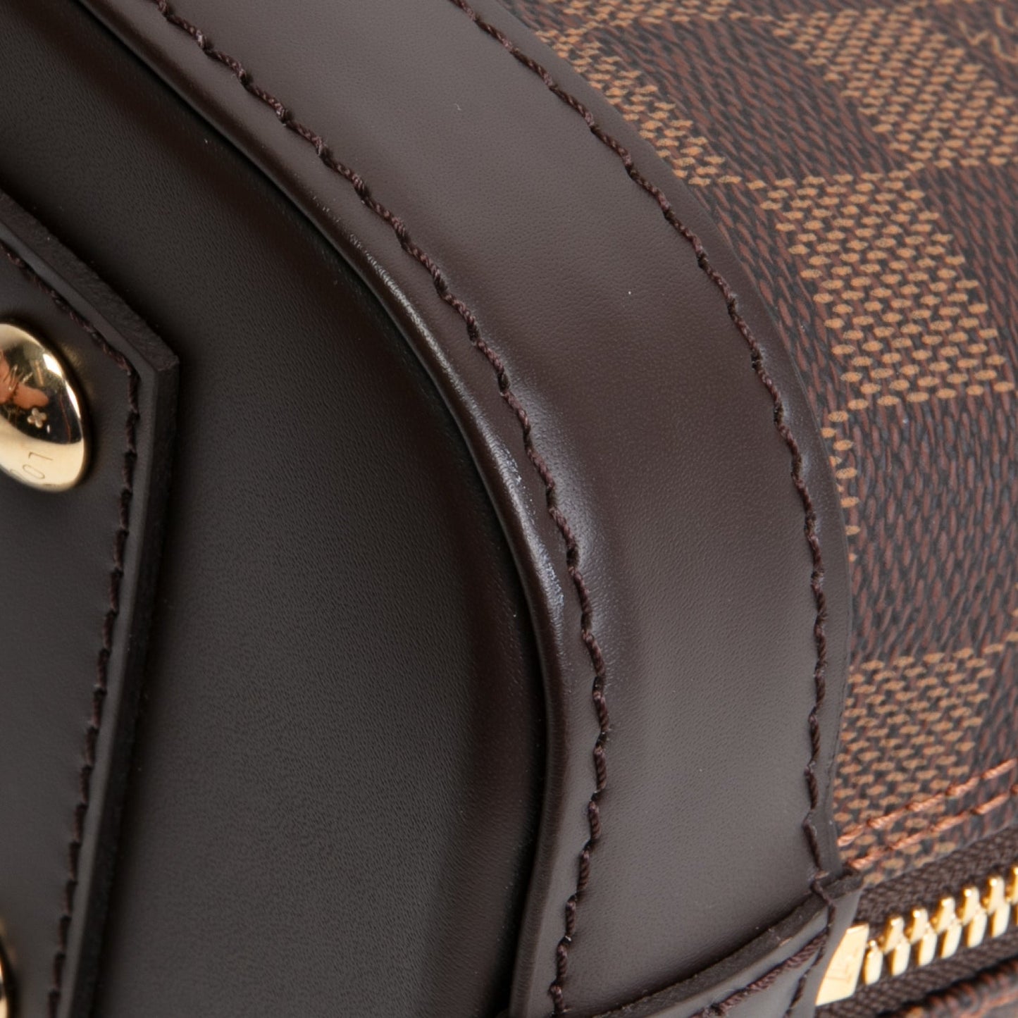 LOUIS VUITTON Damier Ebene Alma BB