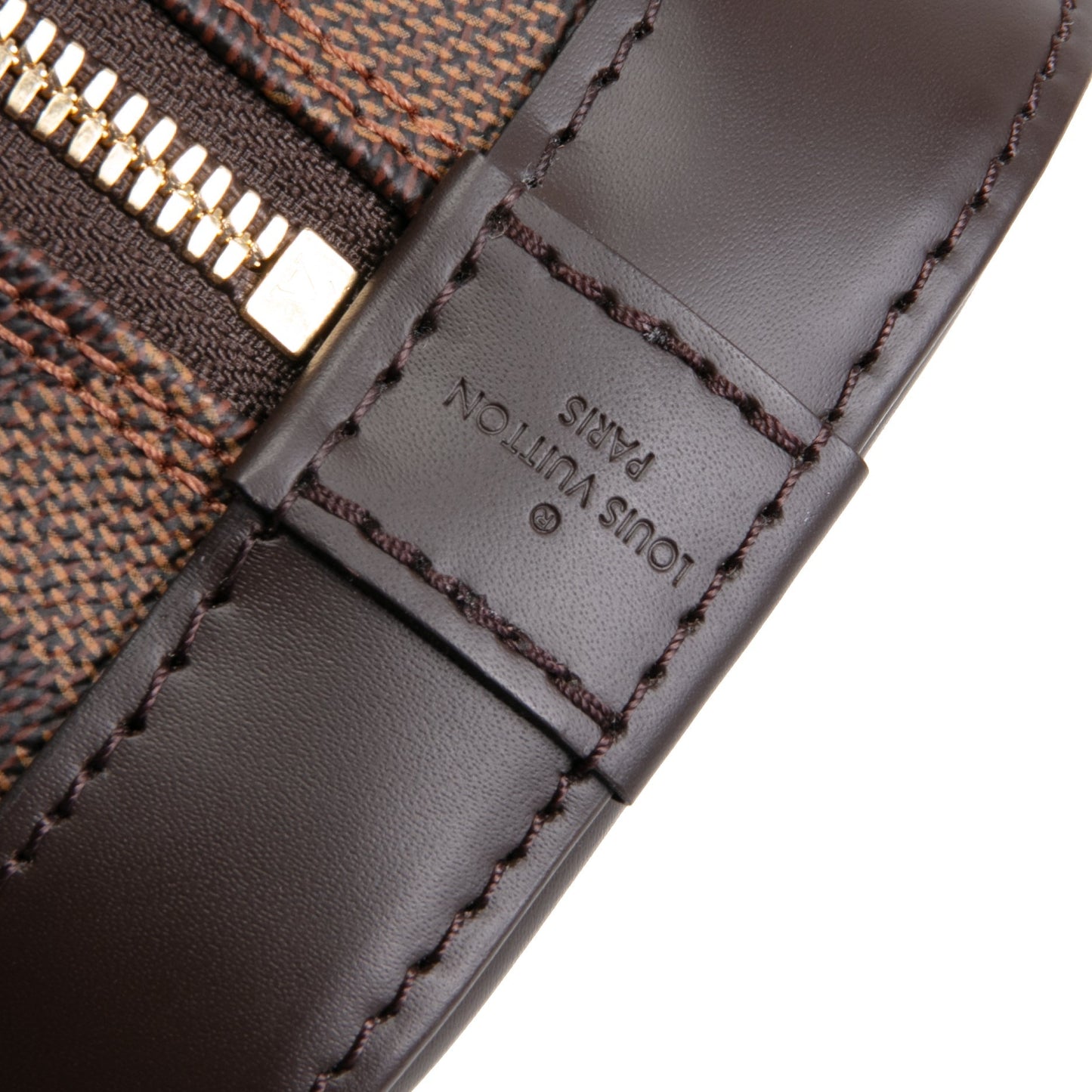 LOUIS VUITTON Damier Ebene Alma BB