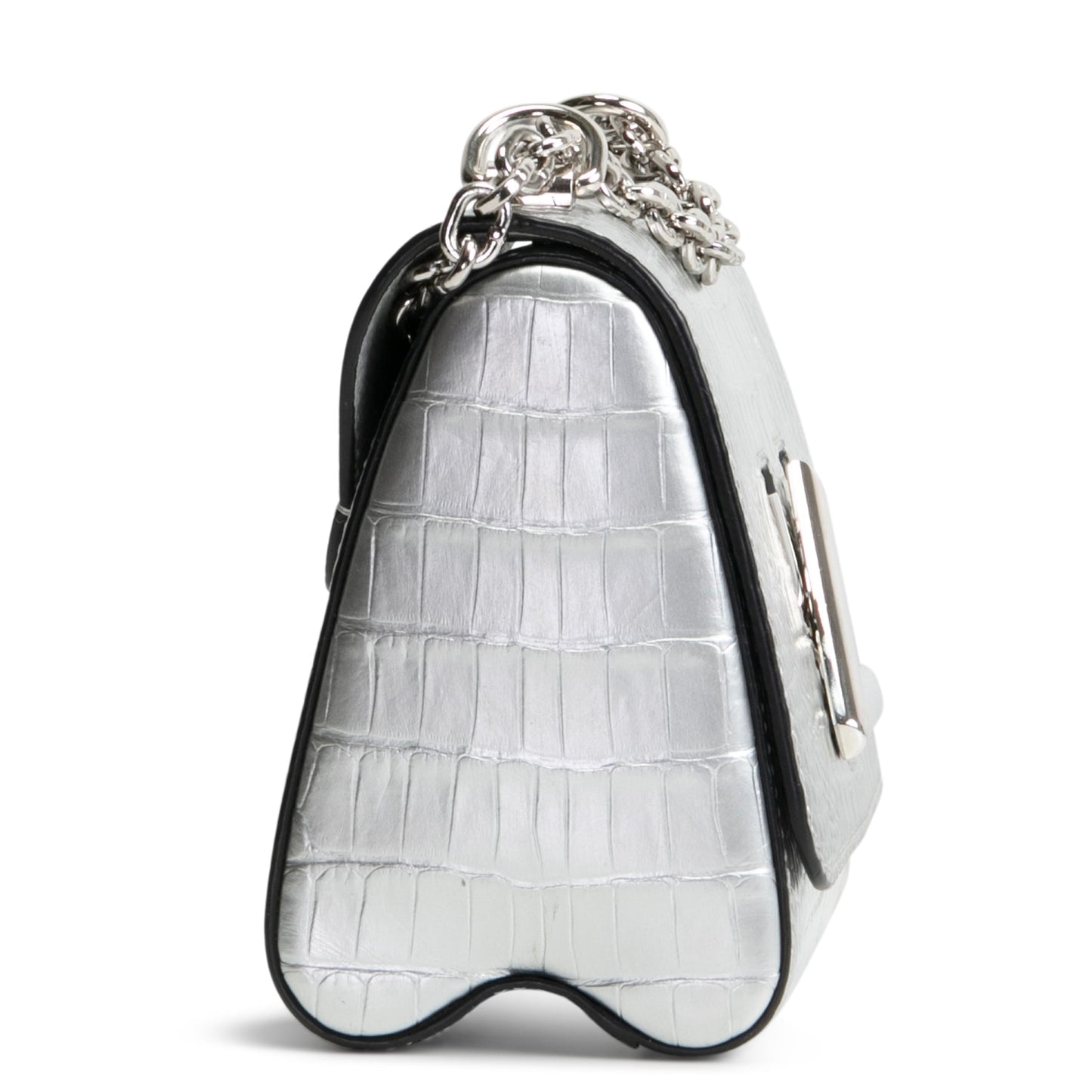 LOUIS VUITTON Crocodile Twist PM - Silver