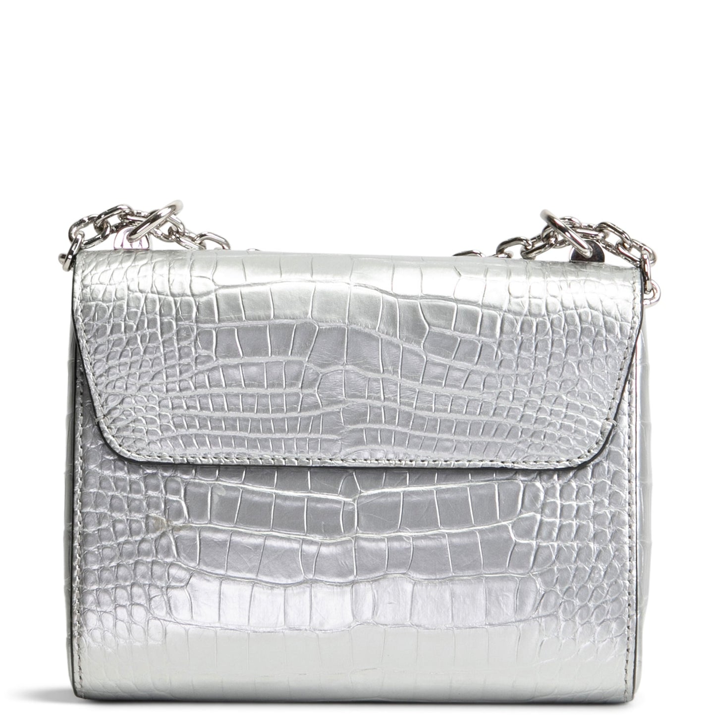 LOUIS VUITTON Crocodile Twist PM - Silver