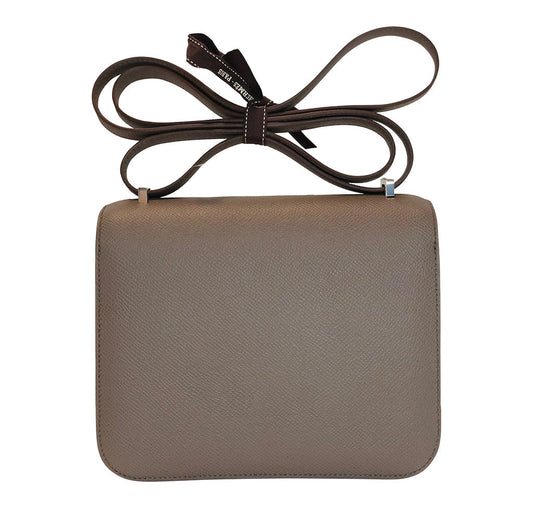 Hermès Constance Mini Gris Etain Epsom PHW