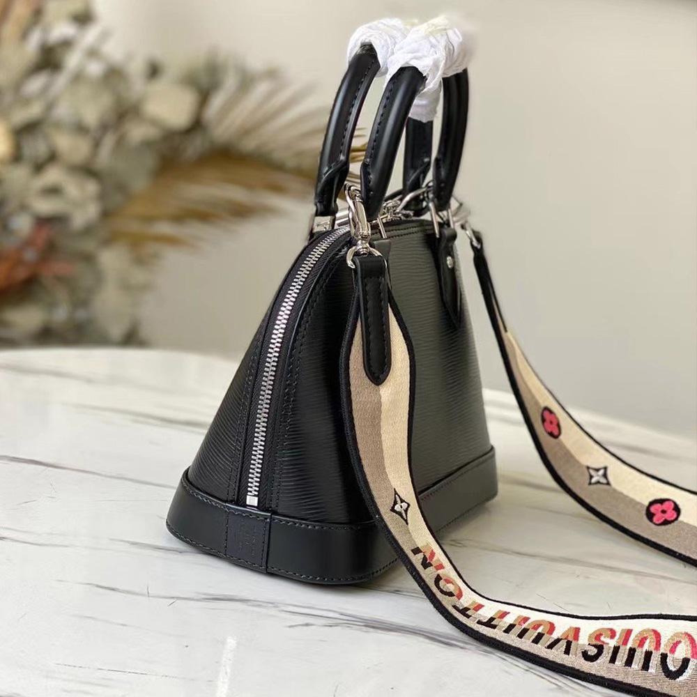 Louis Vuitton Alma BB Epi Black