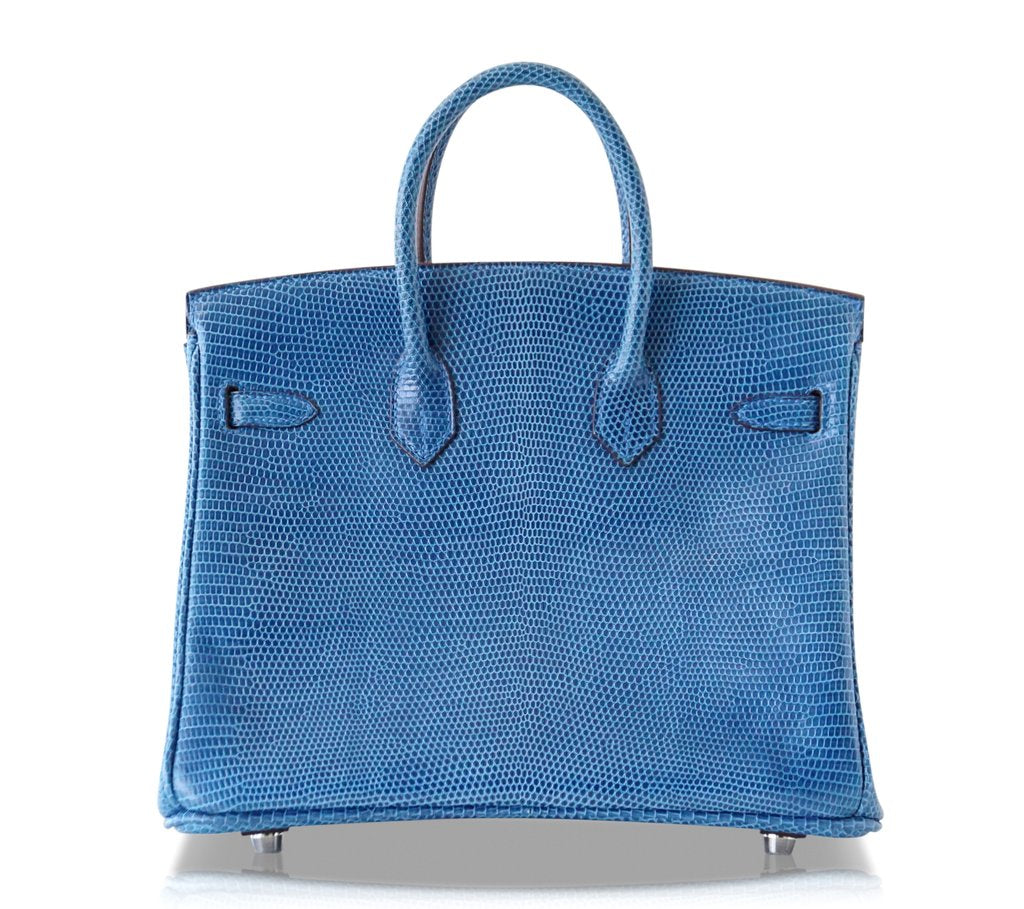 Hermès Birkin 25 Bag Mykonos Lizard PHW