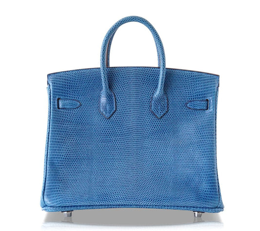 Hermès Birkin 25 Bag Mykonos Lizard PHW