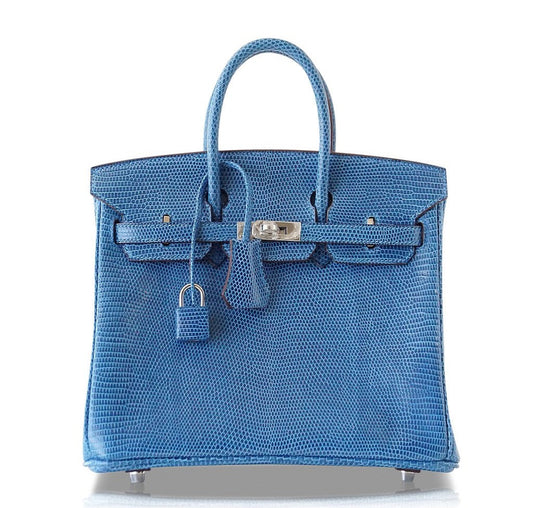 Hermès Birkin 25 Bag Mykonos Lizard PHW