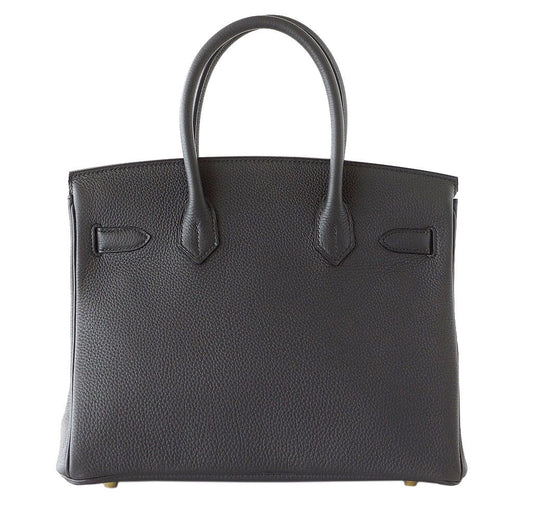 Hermès Birkin 30 Plomb Togo Bag Gold Hardware