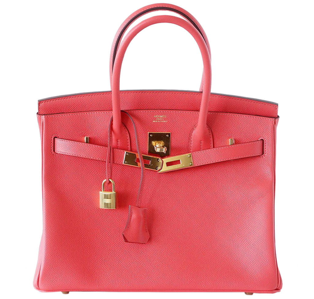 Hermès Birkin 30 Bag Rose Jaipur Gold Hardware