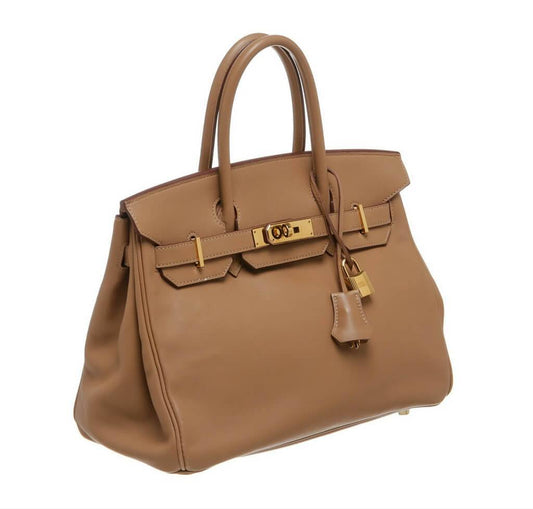 Hermès Birkin 30 Tan Bag Swift Leather
