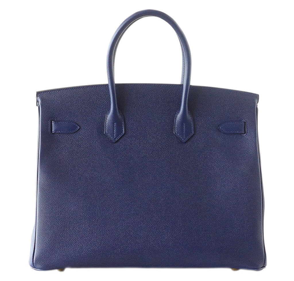 Hermès Birkin 35 Bag Bleu Saphir Epsom Leather