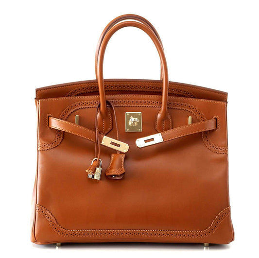 Hermès Ghillies Birkin Fauve 35cm Bag