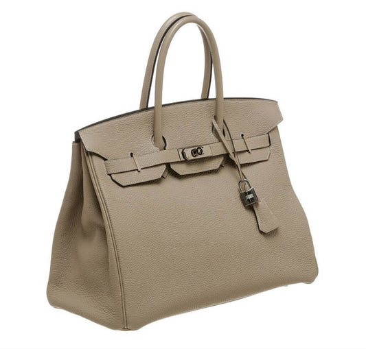 Hermès Birkin 35 Gris Tourterelle Bag PHW