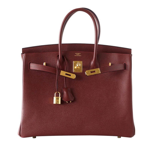 Hermès Contour Birkin 35 Rouge H Limited Edition Bag
