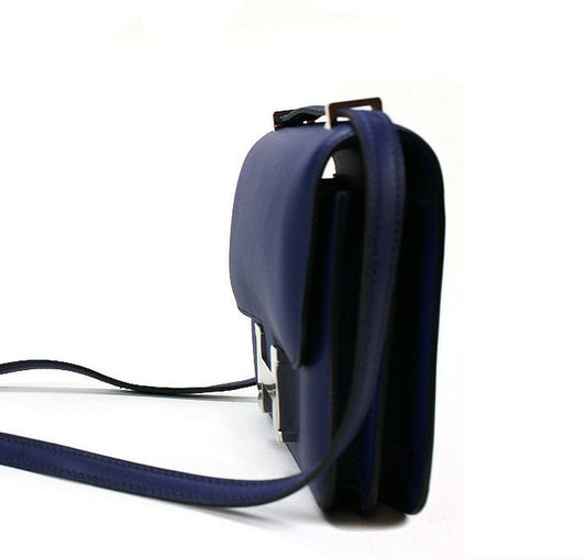 Hermès Constance 18 Blue Izmir Bag PHW