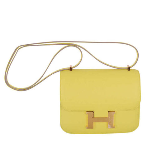 Hermès Constance 18 Bag Souffre Epsom