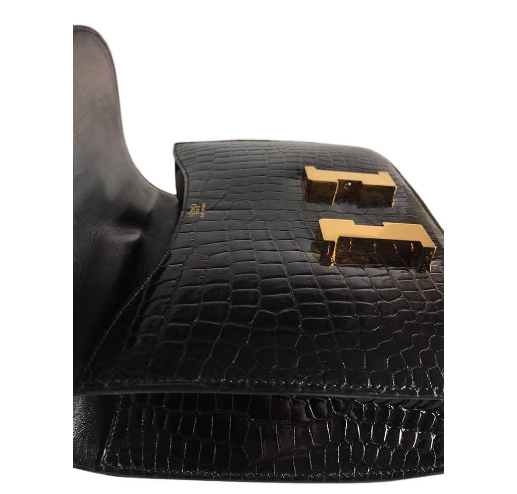 Hermès Constance 23 Vintage Bag Black