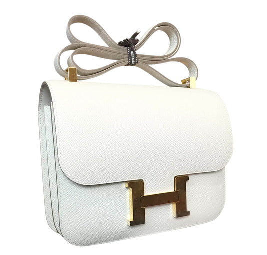 Hermès Constance 24 Bag Craie Gold Hardware