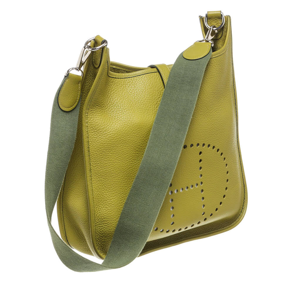 Hermès Evelyne I Bag Chartreuse Clemence