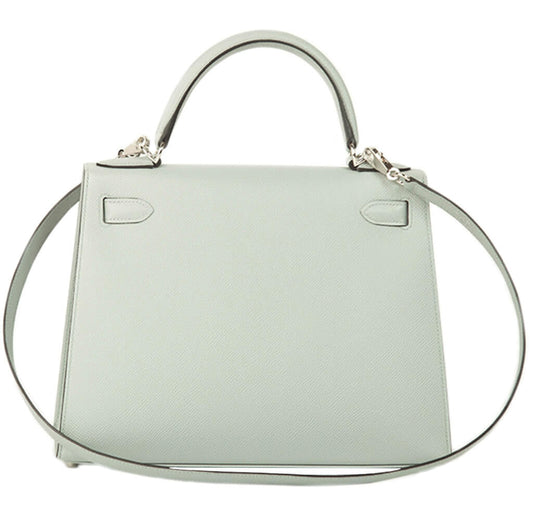 Hermès Epsom Kelly 28 Bleu Glacier Bag