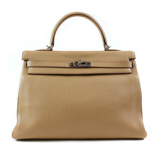 Hermès Kelly 35 Tabac Camel PHW