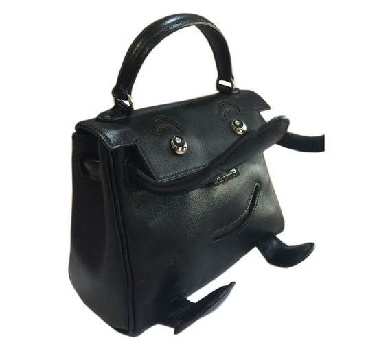 Hermès Idole Kelly Black Gulliver Bag